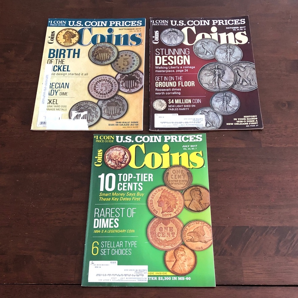 Coins Magazine Set (3)